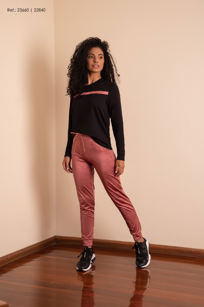 Fitness-Hose "Rosa Elegant"